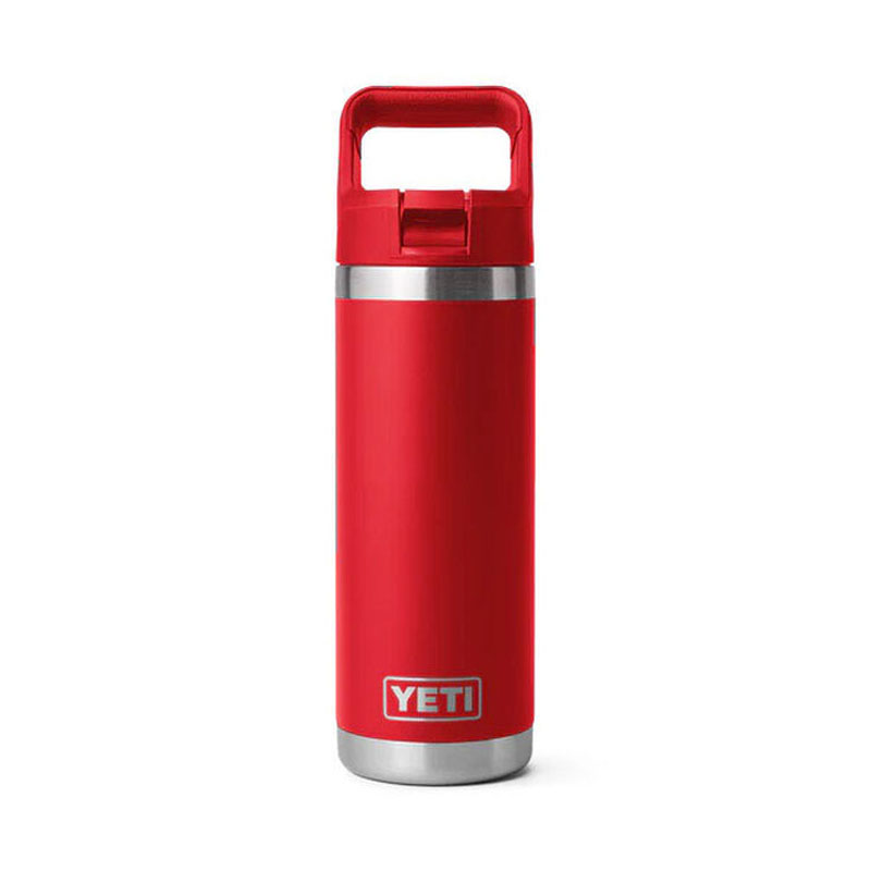 YETI Rambler&reg; 18oz (530ml) Insulated Water Bottle with Colour-Matched Straw
